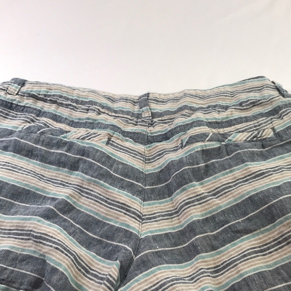 St. Tropez West linen shorts size 4 - Picture 3 of 3